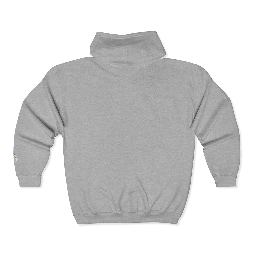 Retro Script Zip Hoodie — Chest Logo - 314 Originals
