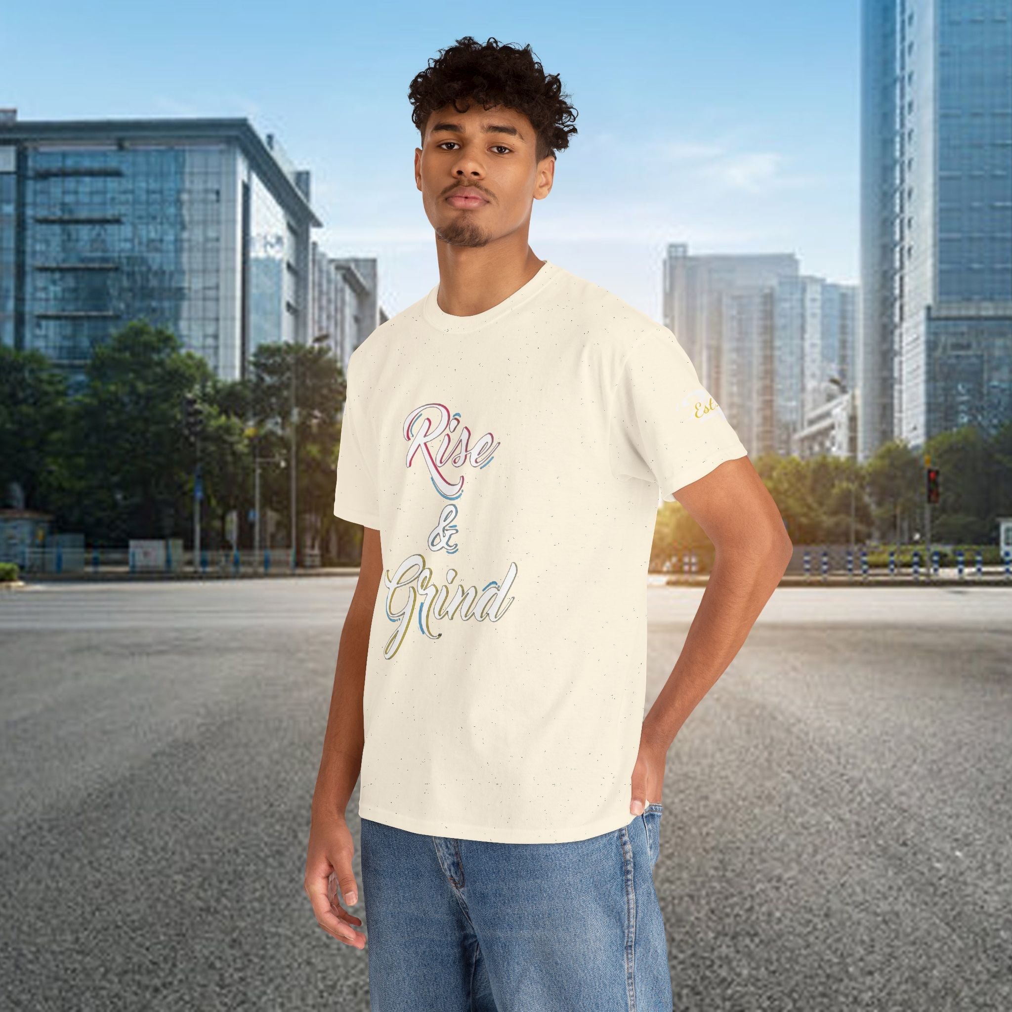 Rise & Grind T-Shirt — Motivational Graphic Tee for Hustle Mindset - 314 Originals