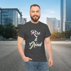 Rise & Grind T-Shirt — Motivational Graphic Tee for Hustle Mindset - 314 Originals