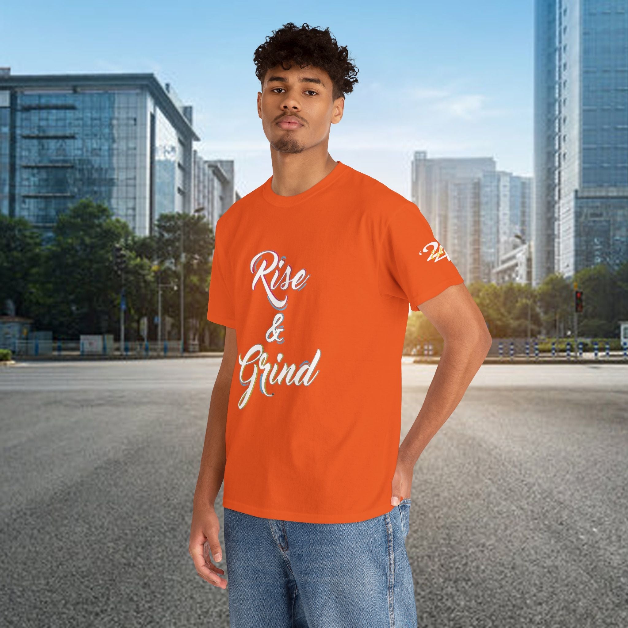 Rise & Grind T-Shirt — Motivational Graphic Tee for Hustle Mindset - 314 Originals