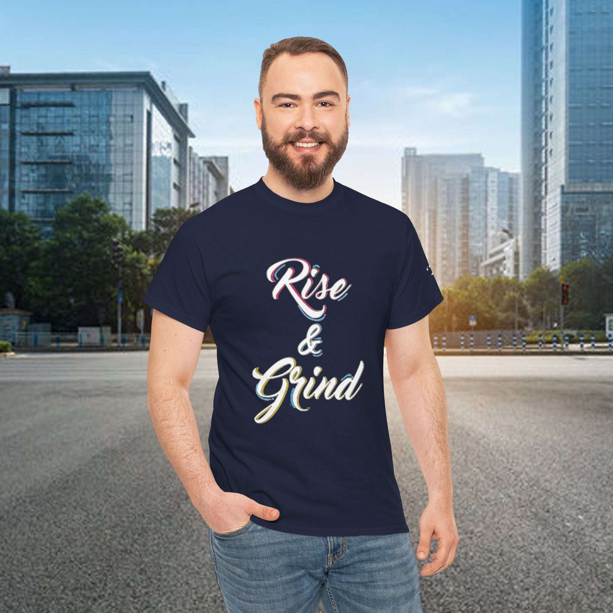 Rise & Grind T-Shirt — Motivational Graphic Tee for Hustle Mindset - 314 Originals