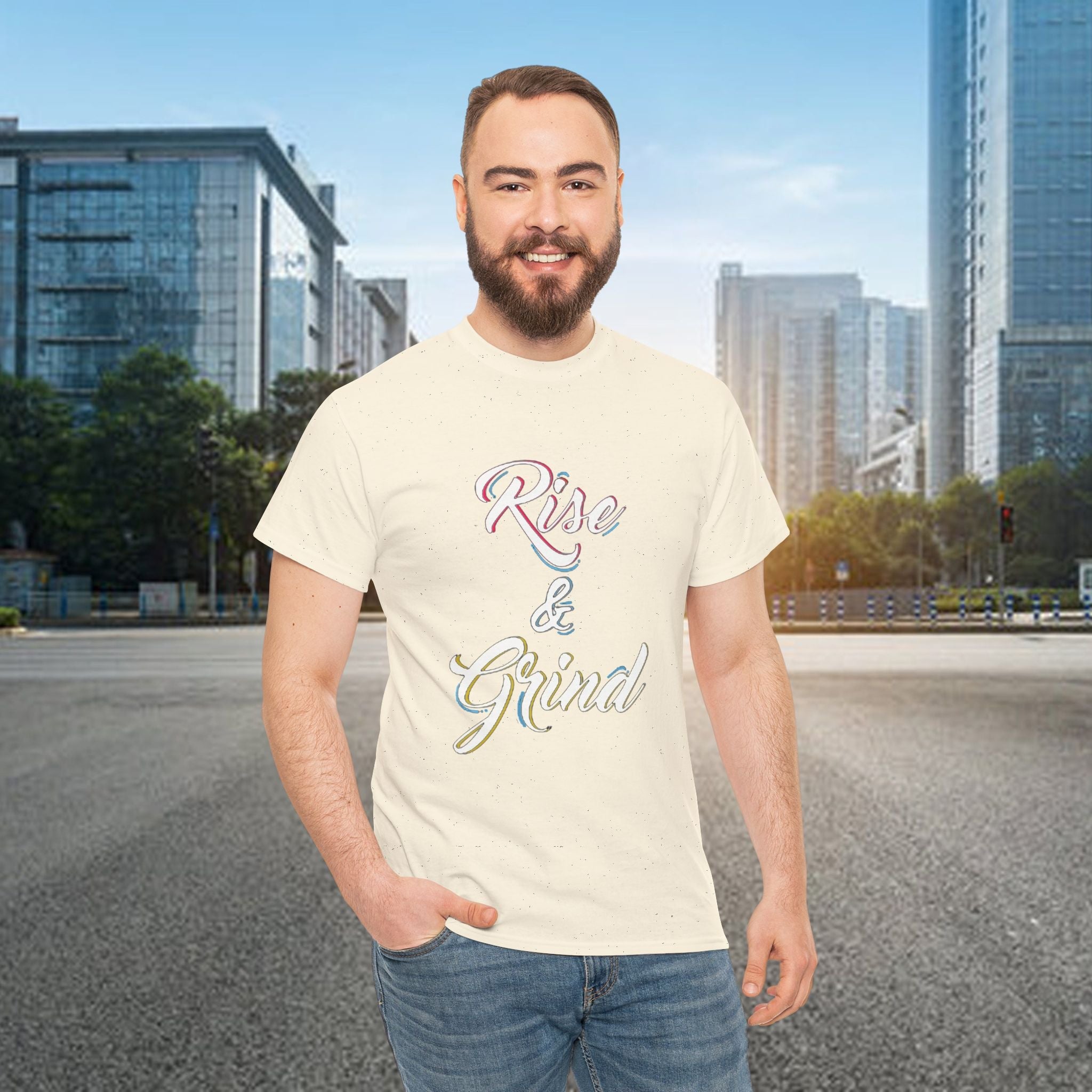 Rise & Grind T-Shirt — Motivational Graphic Tee for Hustle Mindset - 314 Originals