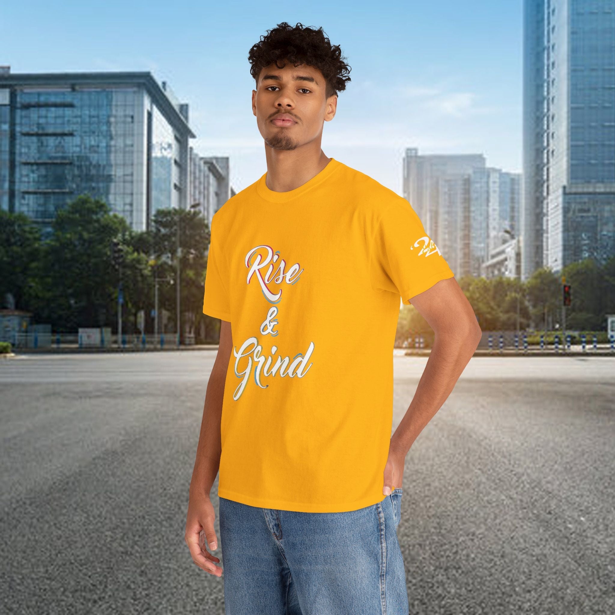 Rise & Grind T-Shirt — Motivational Graphic Tee for Hustle Mindset - 314 Originals