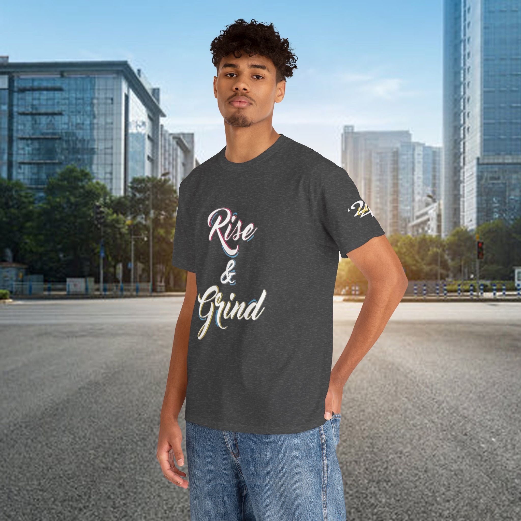 Rise & Grind T-Shirt — Motivational Graphic Tee for Hustle Mindset - 314 Originals