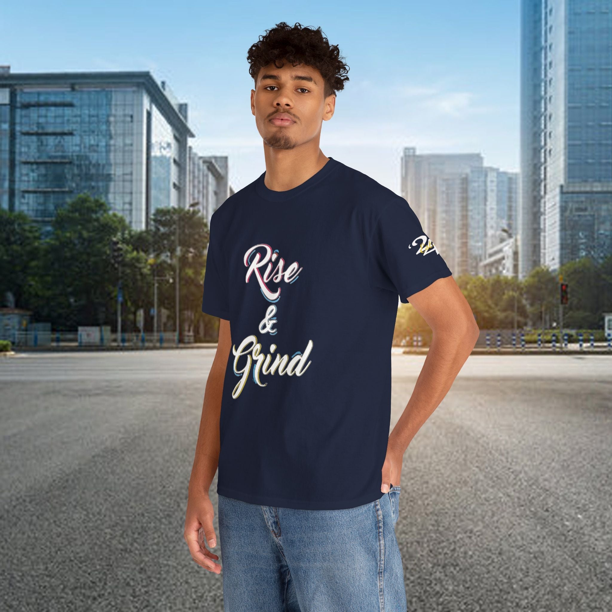 Rise & Grind T-Shirt — Motivational Graphic Tee for Hustle Mindset - 314 Originals