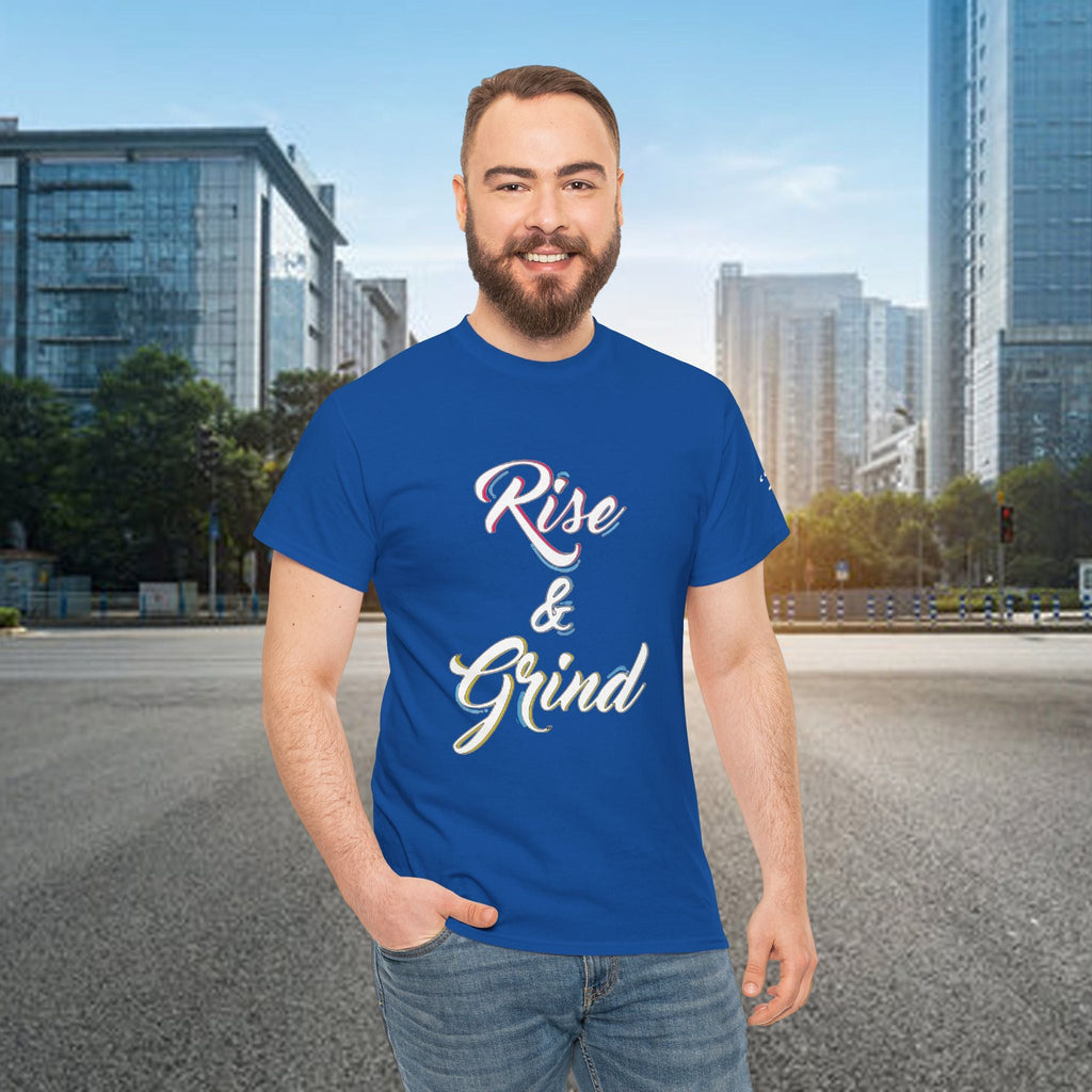 Rise & Grind T-Shirt — Motivational Graphic Tee for Hustle Mindset - 314 Originals