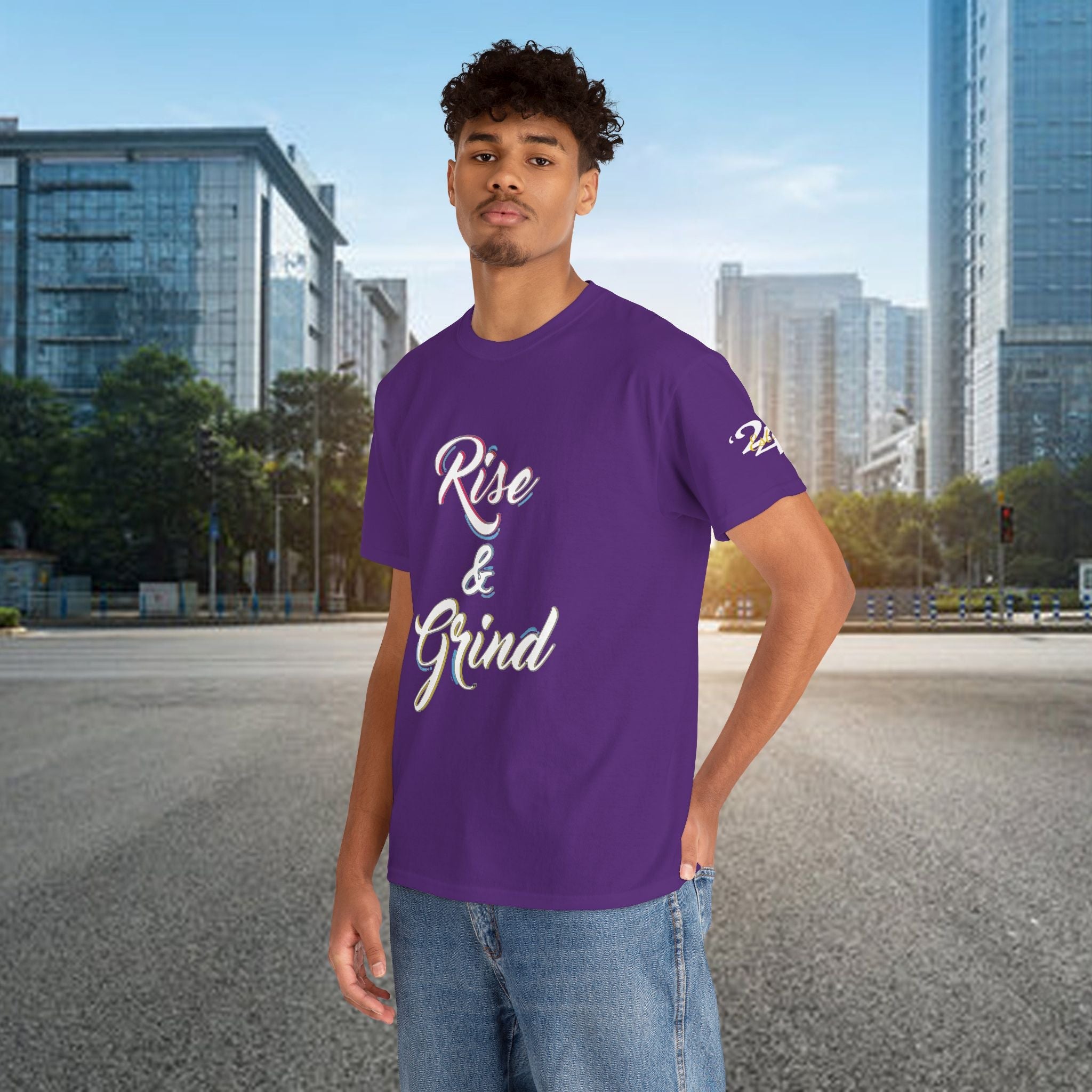 Rise & Grind T-Shirt — Motivational Graphic Tee for Hustle Mindset - 314 Originals