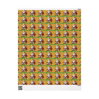 Santa & Reindeer Christmas Wrapping Paper - 314 Originals