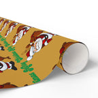 Santa & Reindeer Christmas Wrapping Paper - 314 Originals