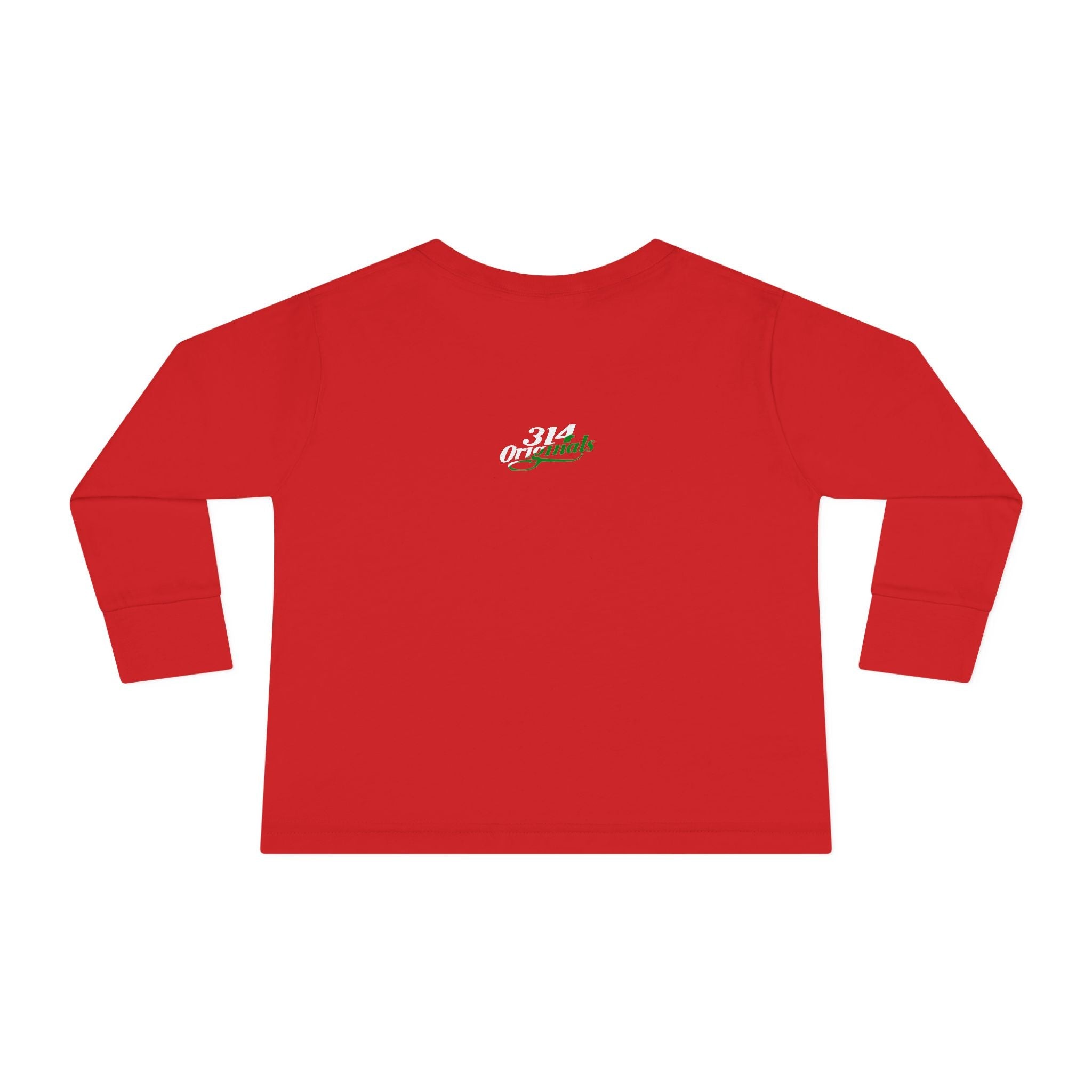 Santa's Little Helper Toddler Long Sleeve Tee - 314 Originals