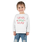 Santa's Little Helper Toddler Long Sleeve Tee - 314 Originals
