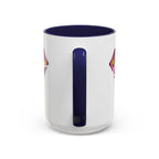 Sassy Supergirl Accent Coffee Mug – Pink & Yellow Super S Logo (11/15oz) - 314 Originals