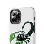 Scorpio Zodiac Tough Phone Case — Green Scorpion "Typical" Design - 314 Originals