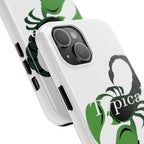 Scorpio Zodiac Tough Phone Case — Green Scorpion "Typical" Design - 314 Originals