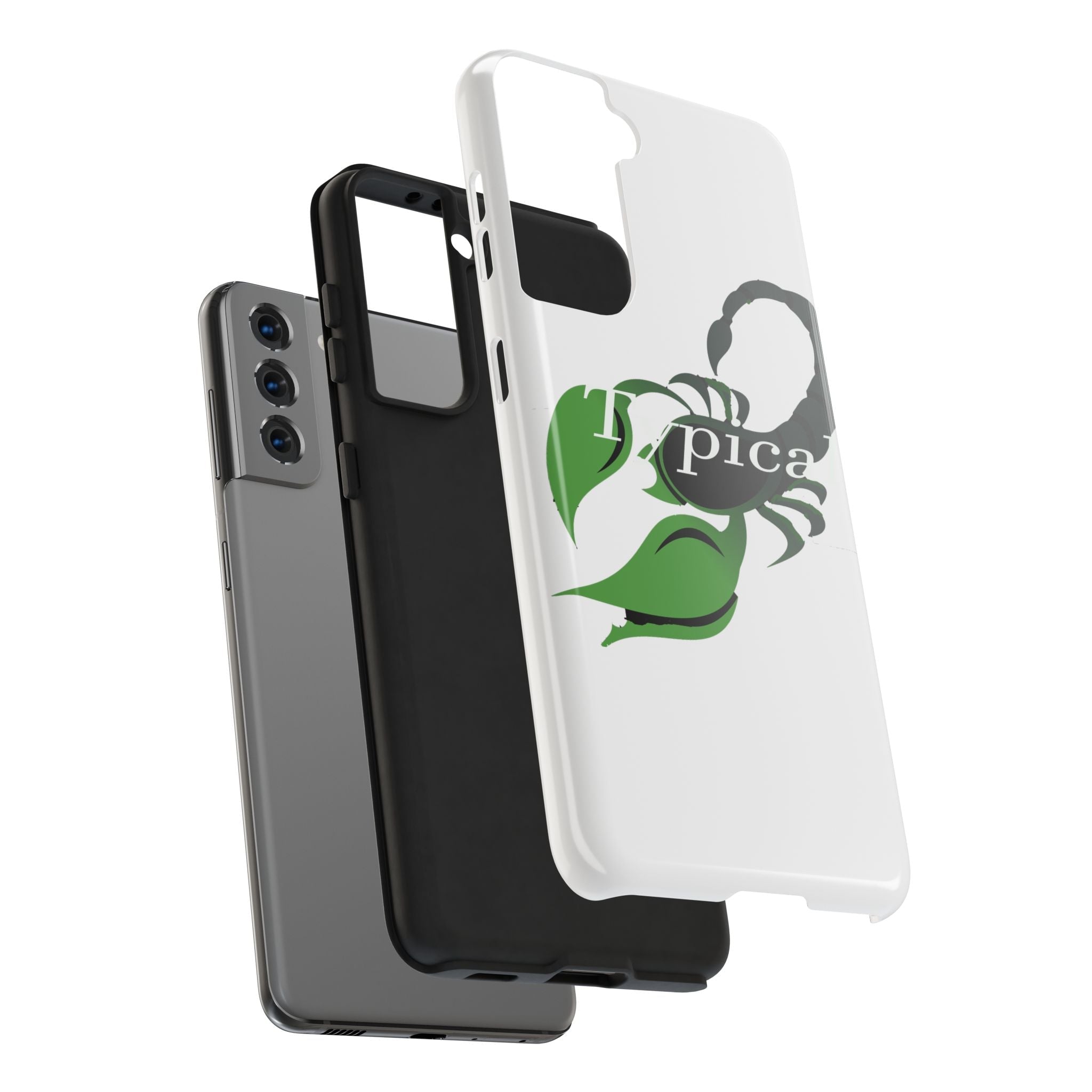 Scorpio Zodiac Tough Phone Case — Green Scorpion "Typical" Design - 314 Originals