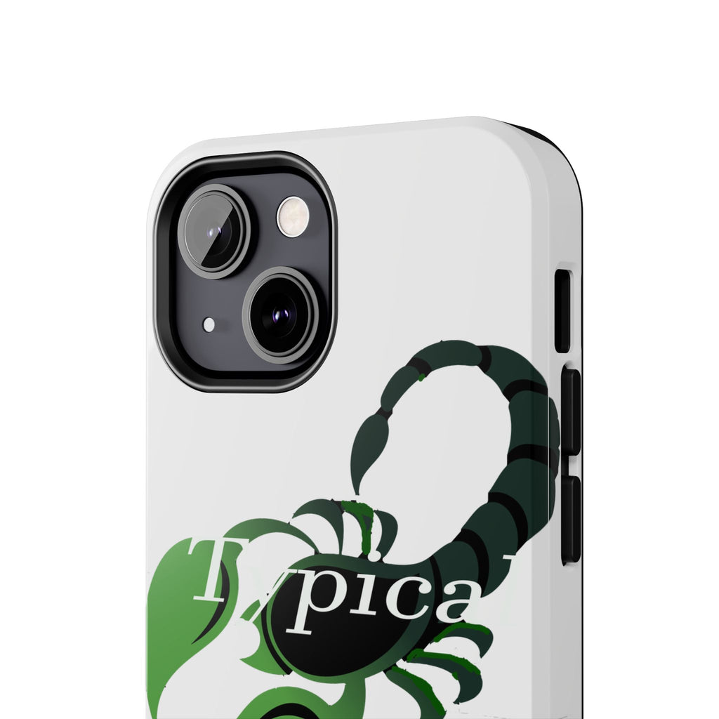 Scorpio Zodiac Tough Phone Case — Green Scorpion "Typical" Design - 314 Originals