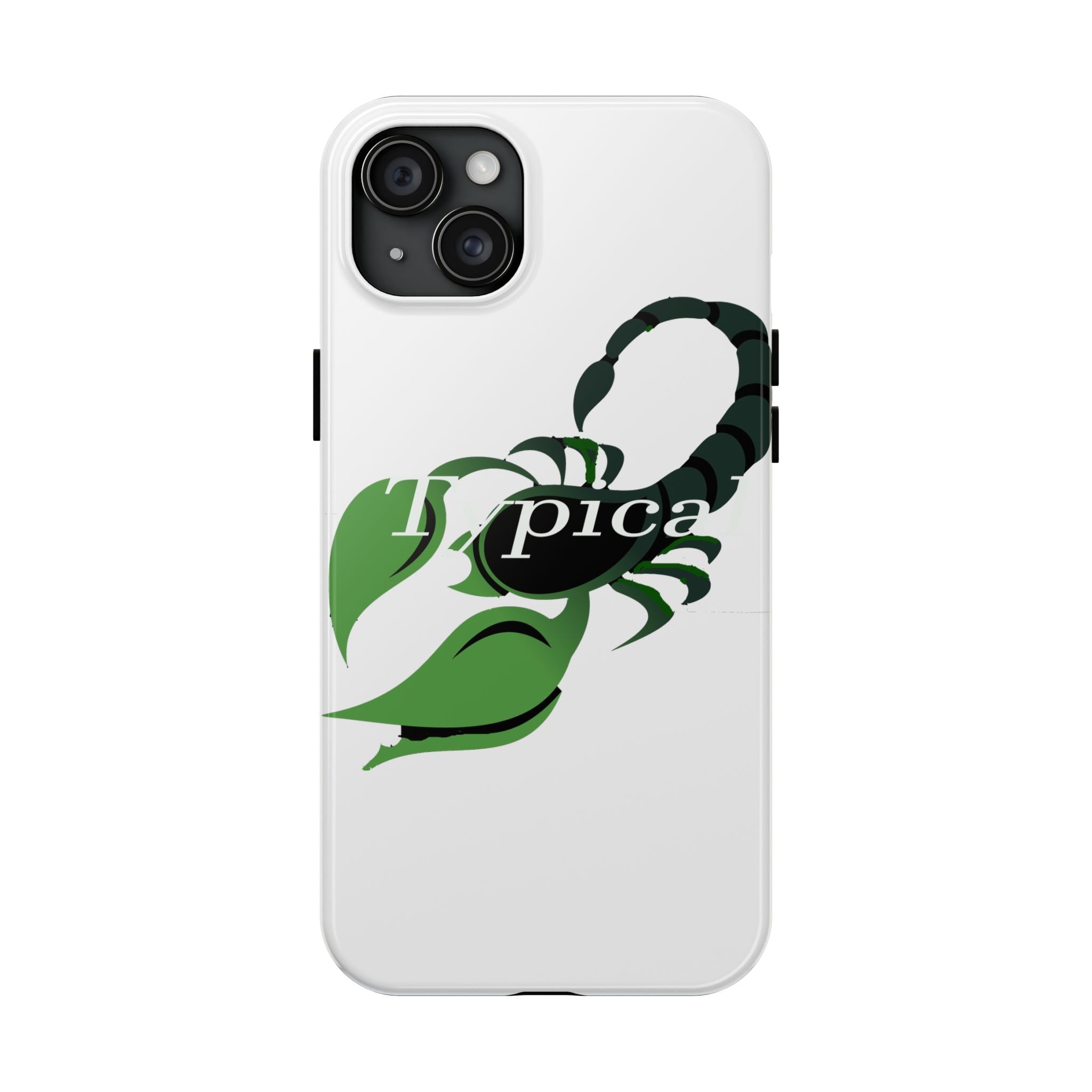 Scorpio Zodiac Tough Phone Case — Green Scorpion "Typical" Design - 314 Originals
