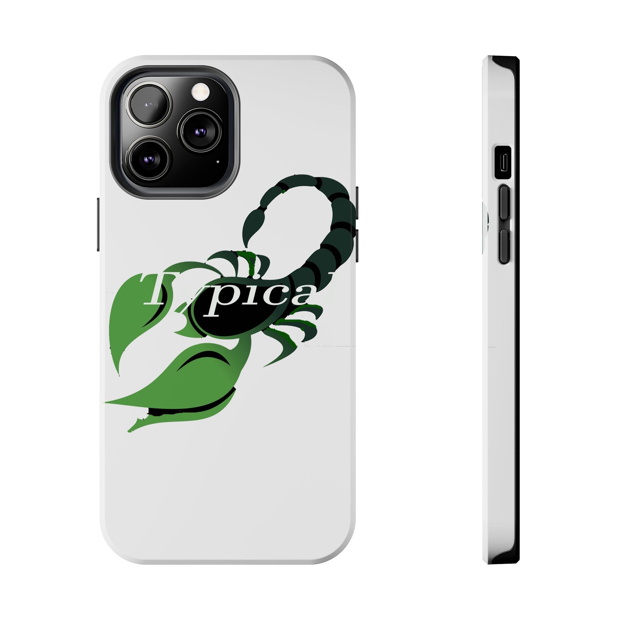Scorpio Zodiac Tough Phone Case — Green Scorpion "Typical" Design - 314 Originals