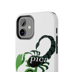 Scorpio Zodiac Tough Phone Case — Green Scorpion "Typical" Design - 314 Originals
