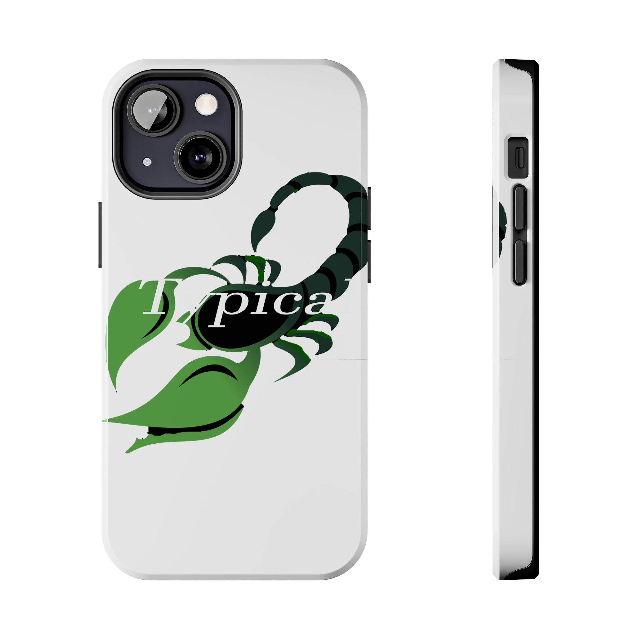 Scorpio Zodiac Tough Phone Case — Green Scorpion "Typical" Design - 314 Originals