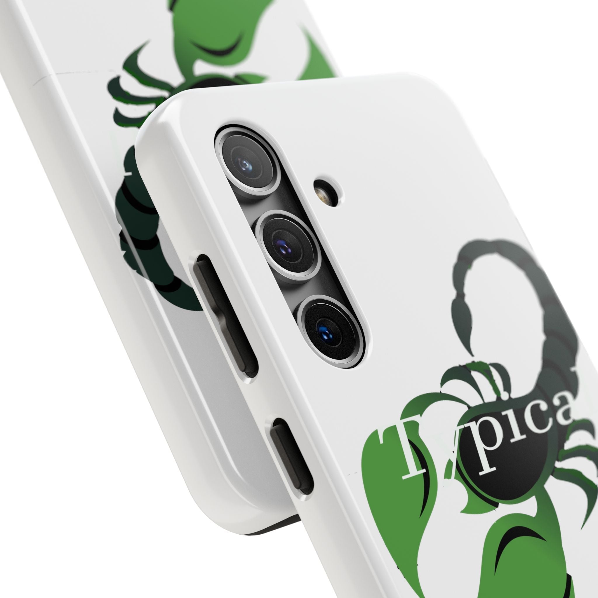 Scorpio Zodiac Tough Phone Case — Green Scorpion "Typical" Design - 314 Originals