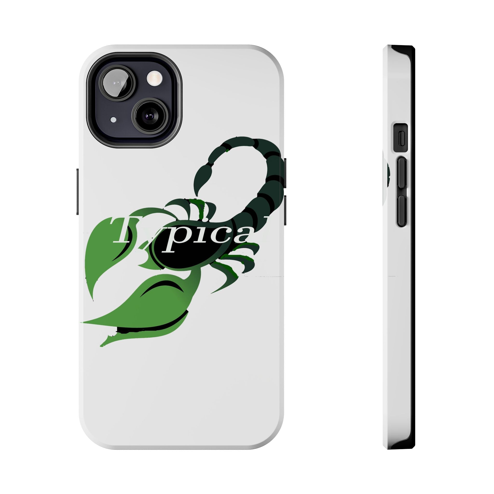 Scorpio Zodiac Tough Phone Case — Green Scorpion "Typical" Design - 314 Originals