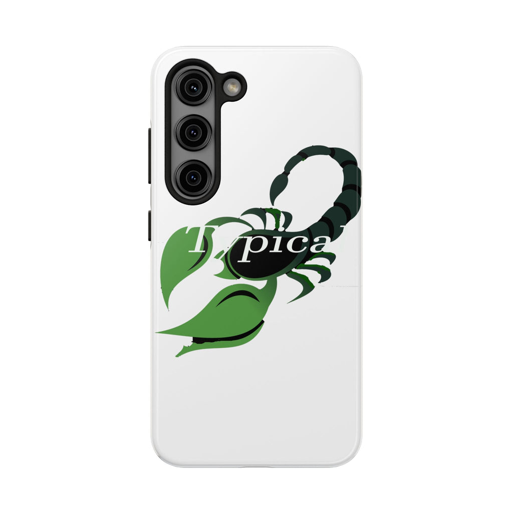 Scorpio Zodiac Tough Phone Case — Green Scorpion "Typical" Design - 314 Originals