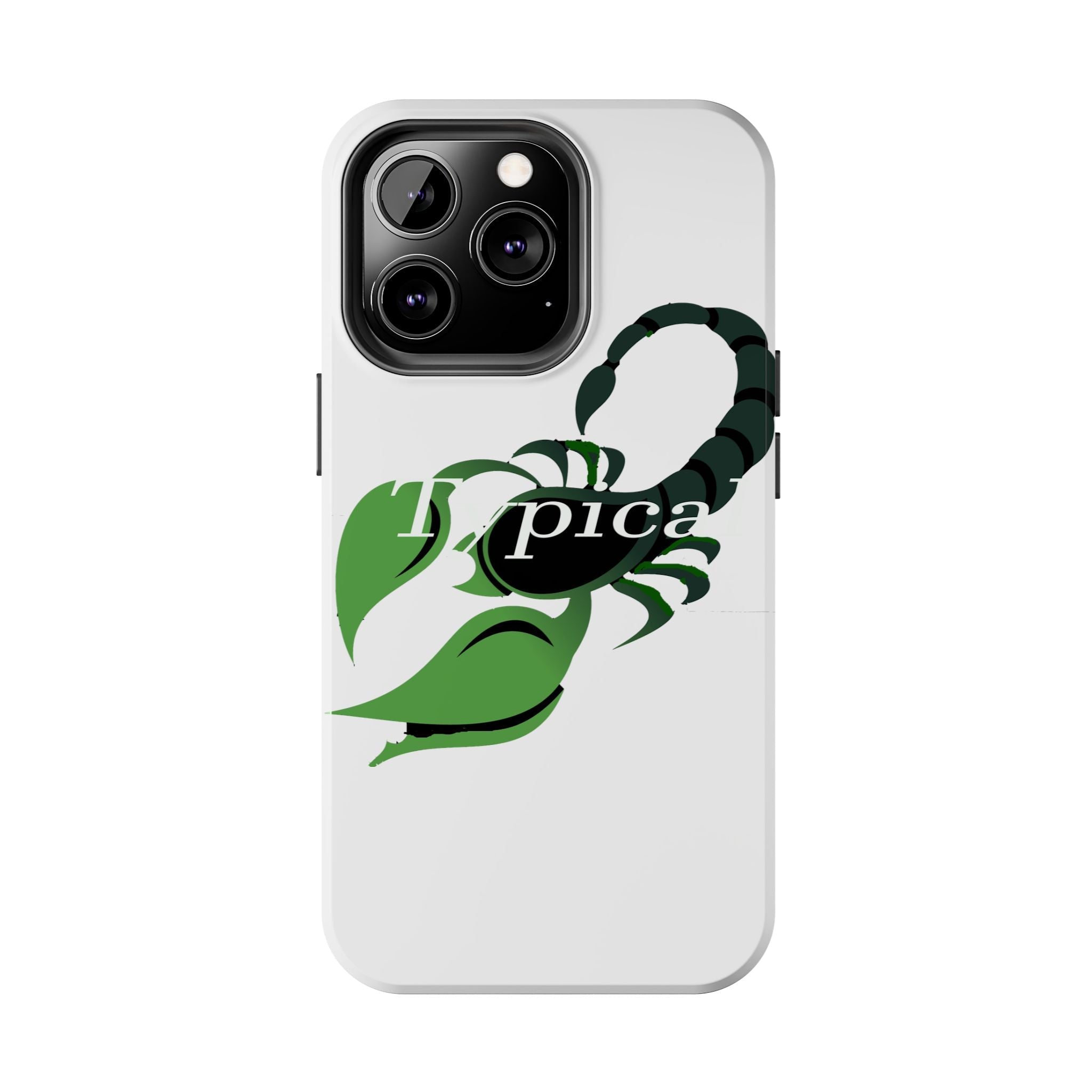 Scorpio Zodiac Tough Phone Case — Green Scorpion "Typical" Design - 314 Originals