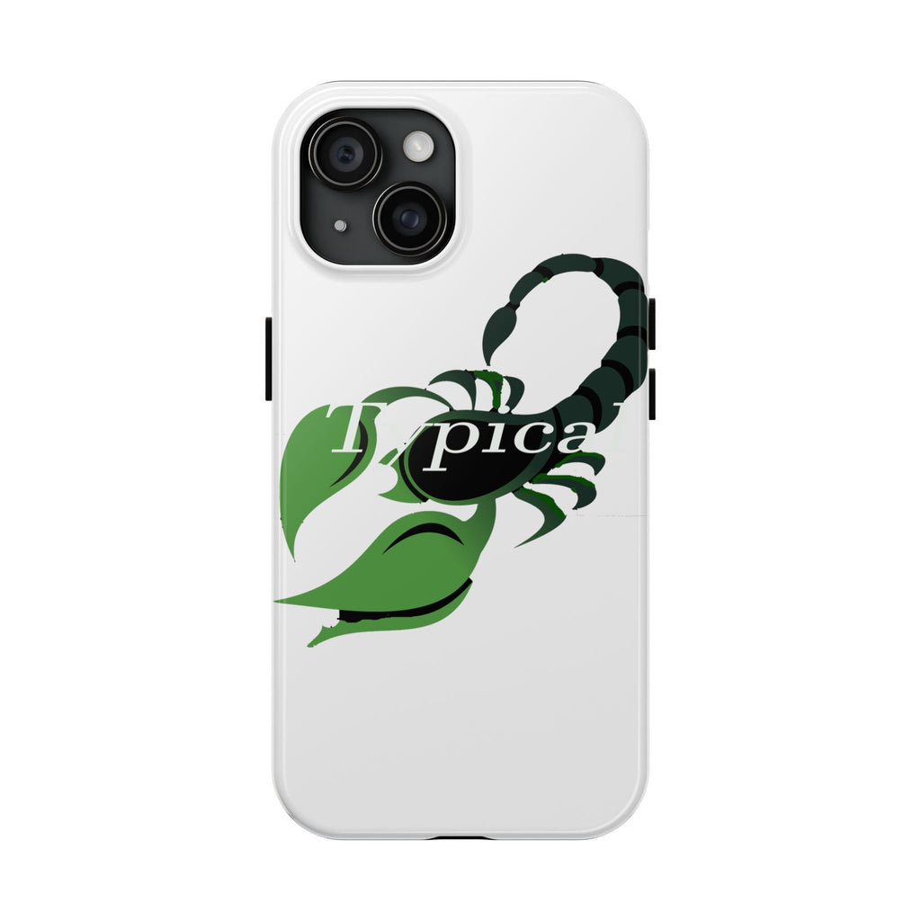 Scorpio Zodiac Tough Phone Case — Green Scorpion "Typical" Design - 314 Originals