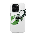 Scorpio Zodiac Tough Phone Case — Green Scorpion "Typical" Design - 314 Originals