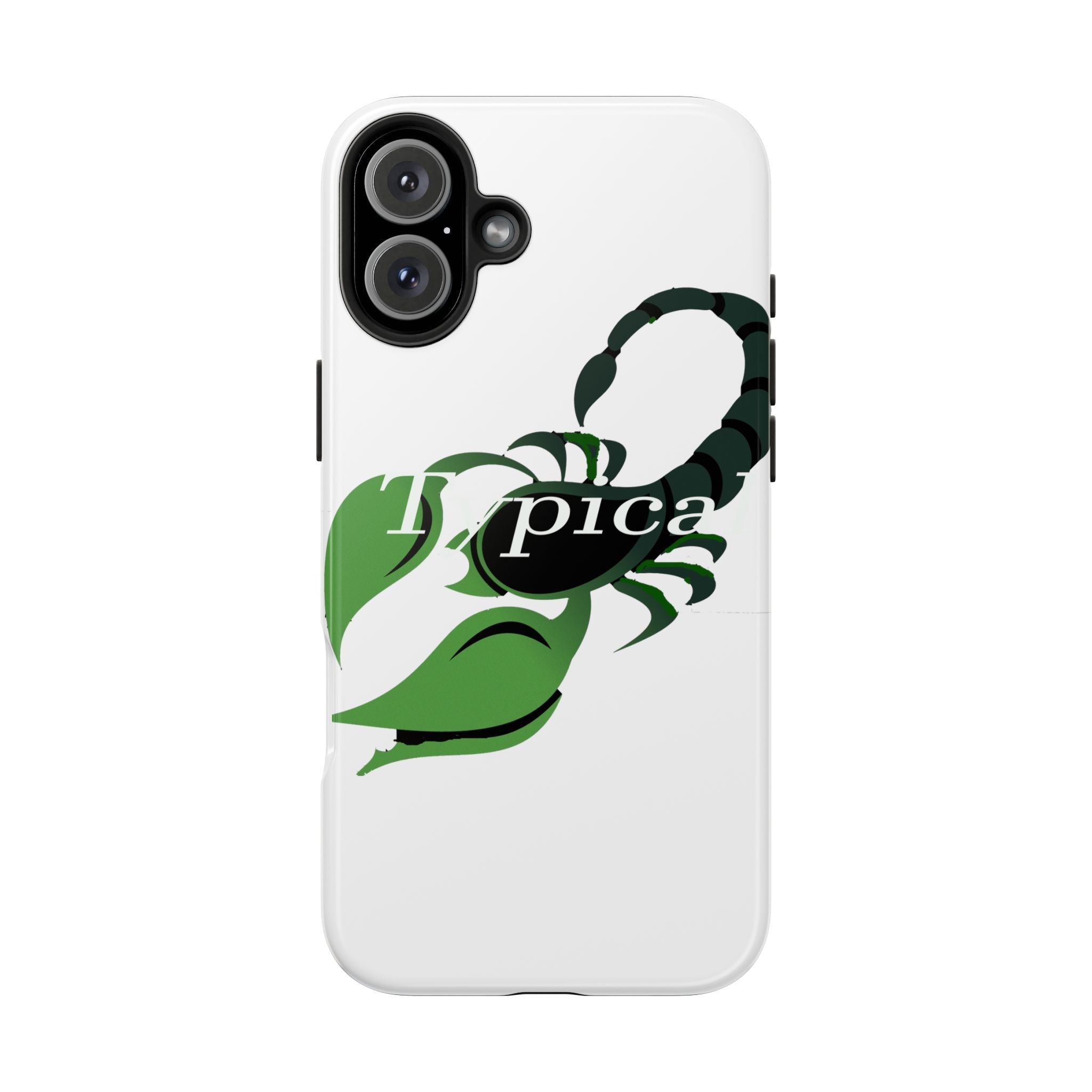 Scorpio Zodiac Tough Phone Case — Green Scorpion "Typical" Design - 314 Originals