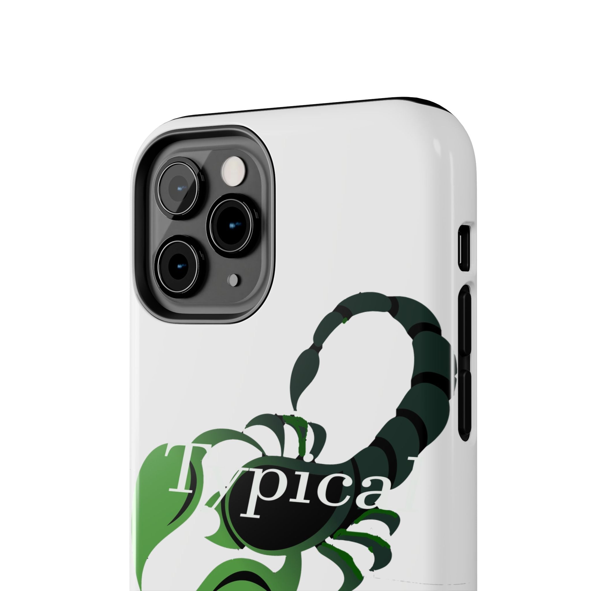 Scorpio Zodiac Tough Phone Case — Green Scorpion "Typical" Design - 314 Originals