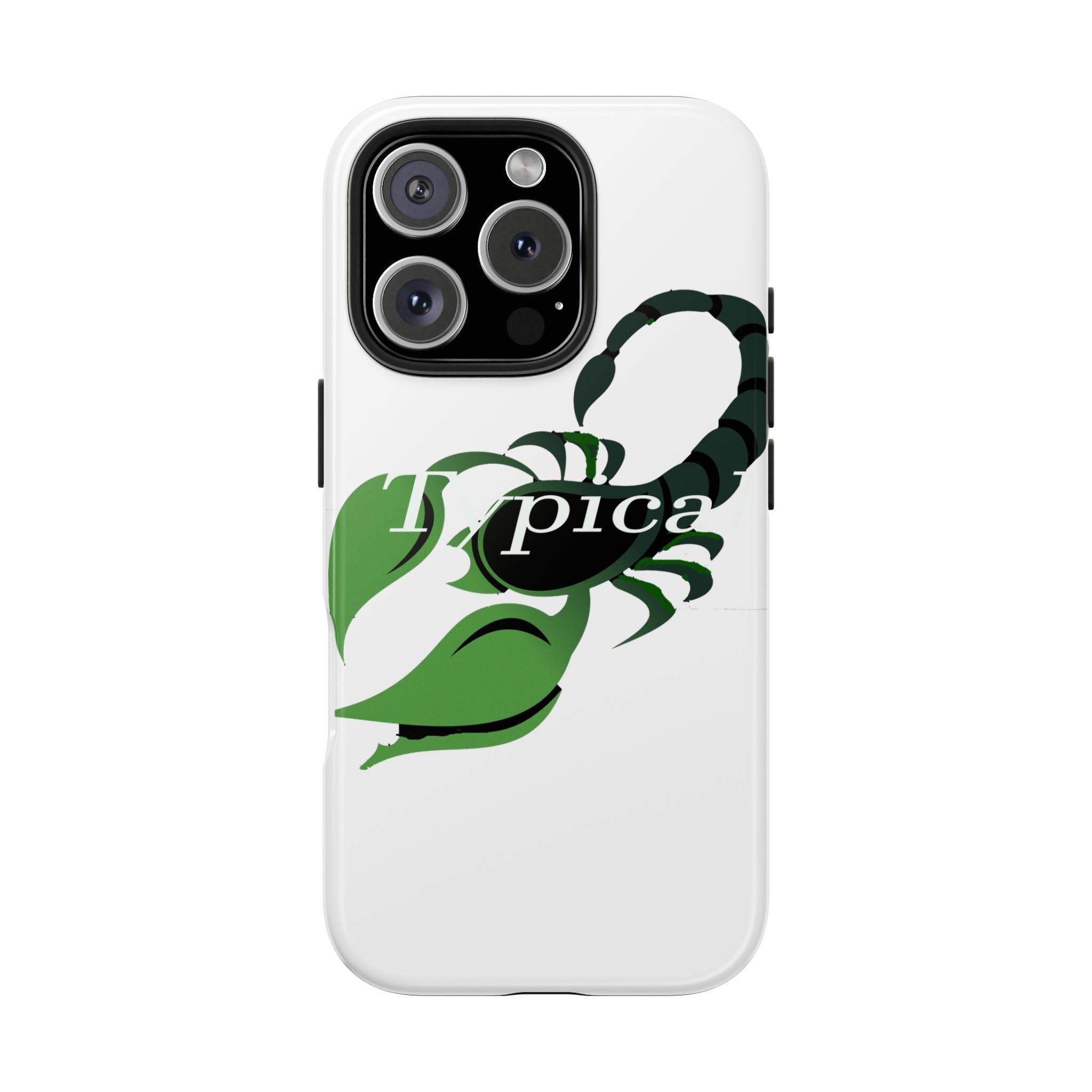 Scorpio Zodiac Tough Phone Case — Green Scorpion "Typical" Design - 314 Originals