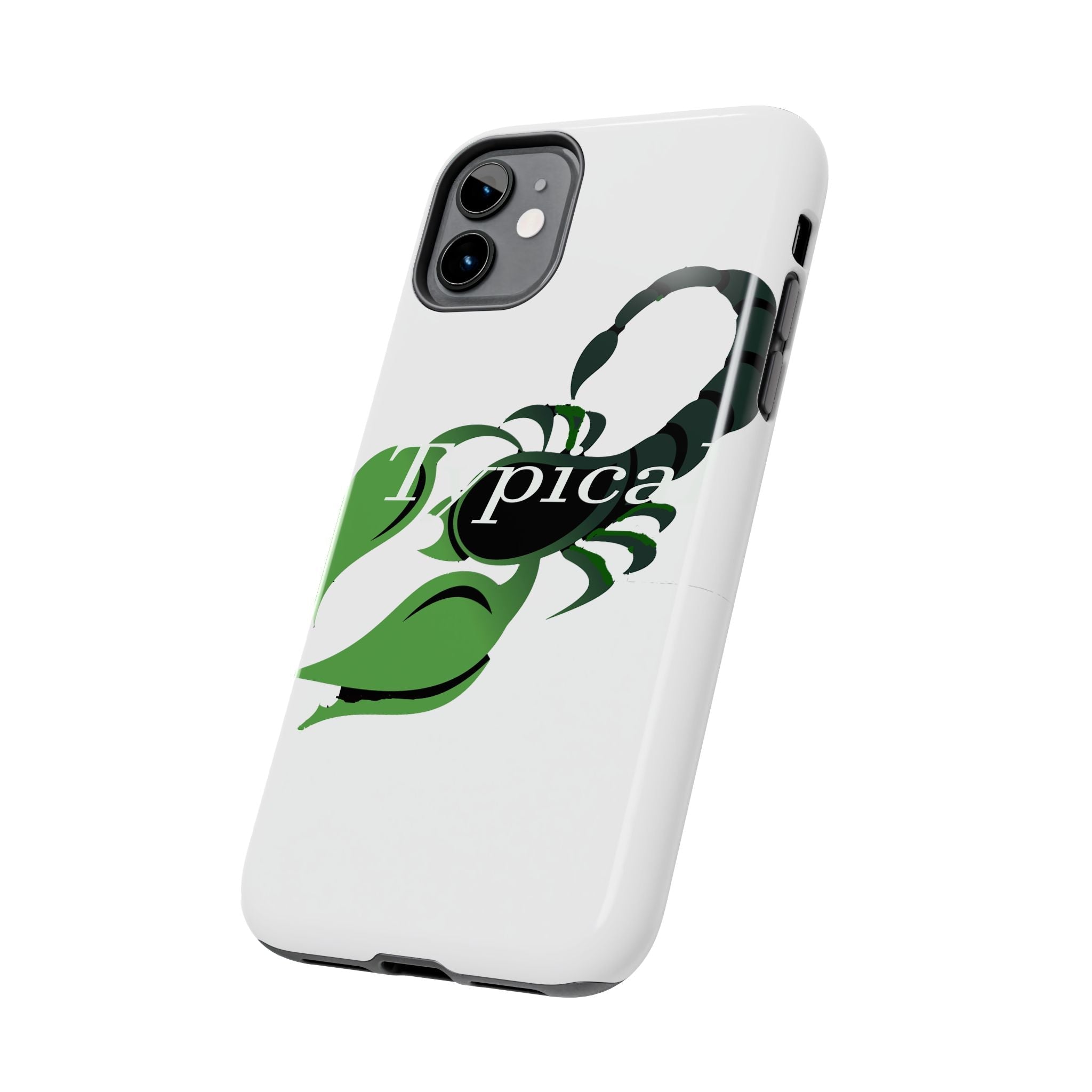 Scorpio Zodiac Tough Phone Case — Green Scorpion "Typical" Design - 314 Originals