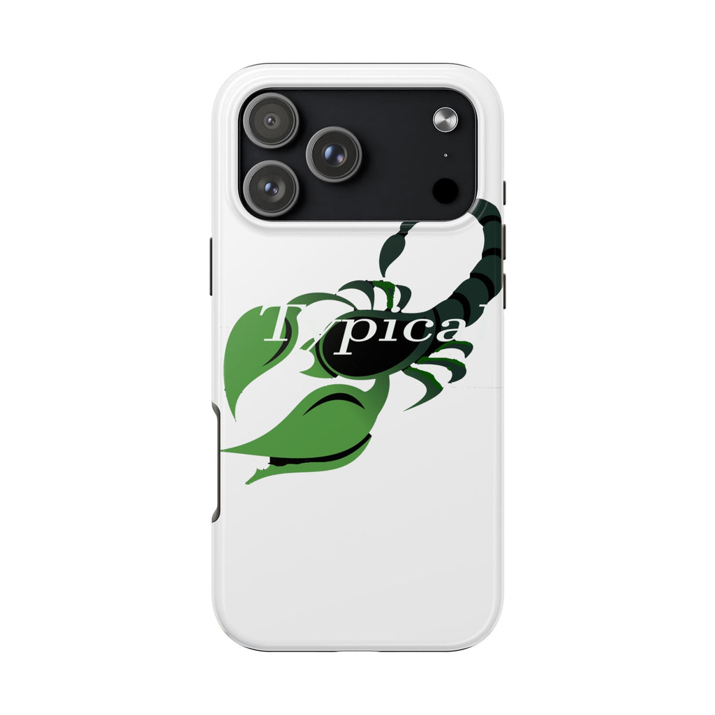Scorpio Zodiac Tough Phone Case — Green Scorpion "Typical" Design - 314 Originals