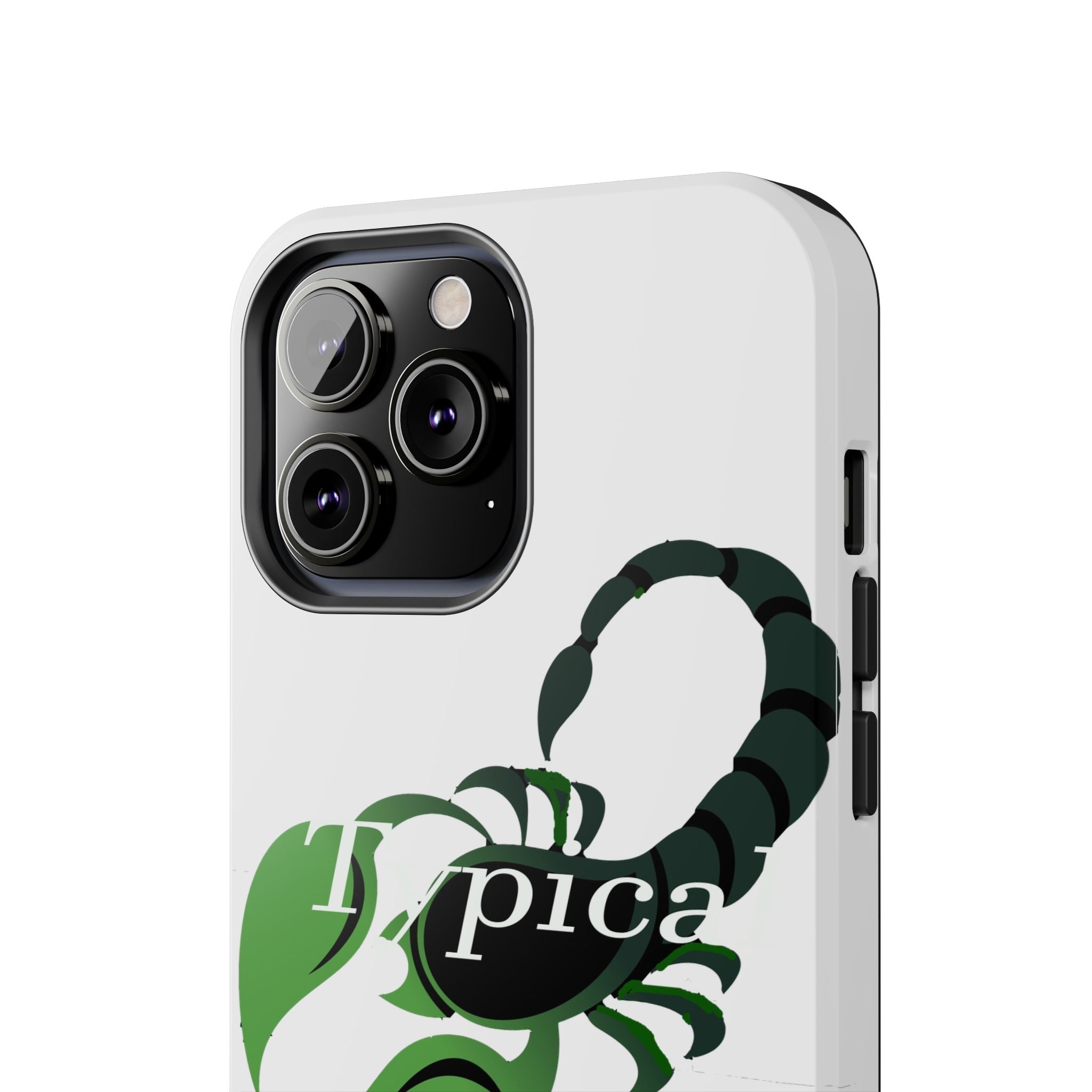 Scorpio Zodiac Tough Phone Case — Green Scorpion "Typical" Design - 314 Originals