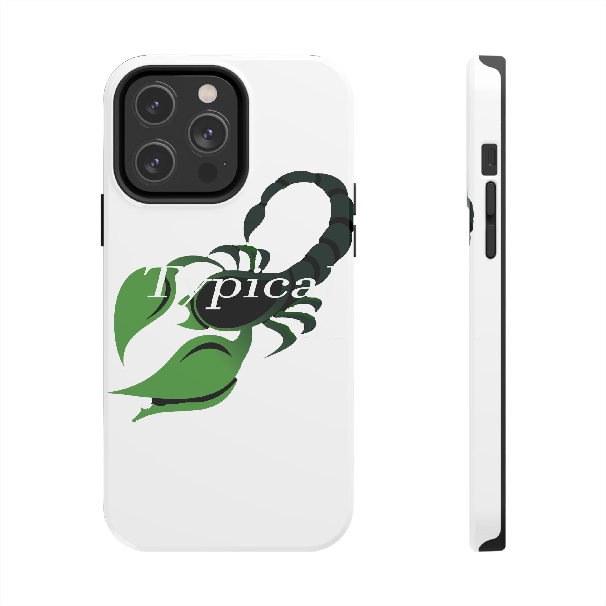Scorpio Zodiac Tough Phone Case — Green Scorpion "Typical" Design - 314 Originals