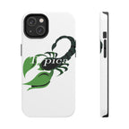 Scorpio Zodiac Tough Phone Case — Green Scorpion "Typical" Design - 314 Originals