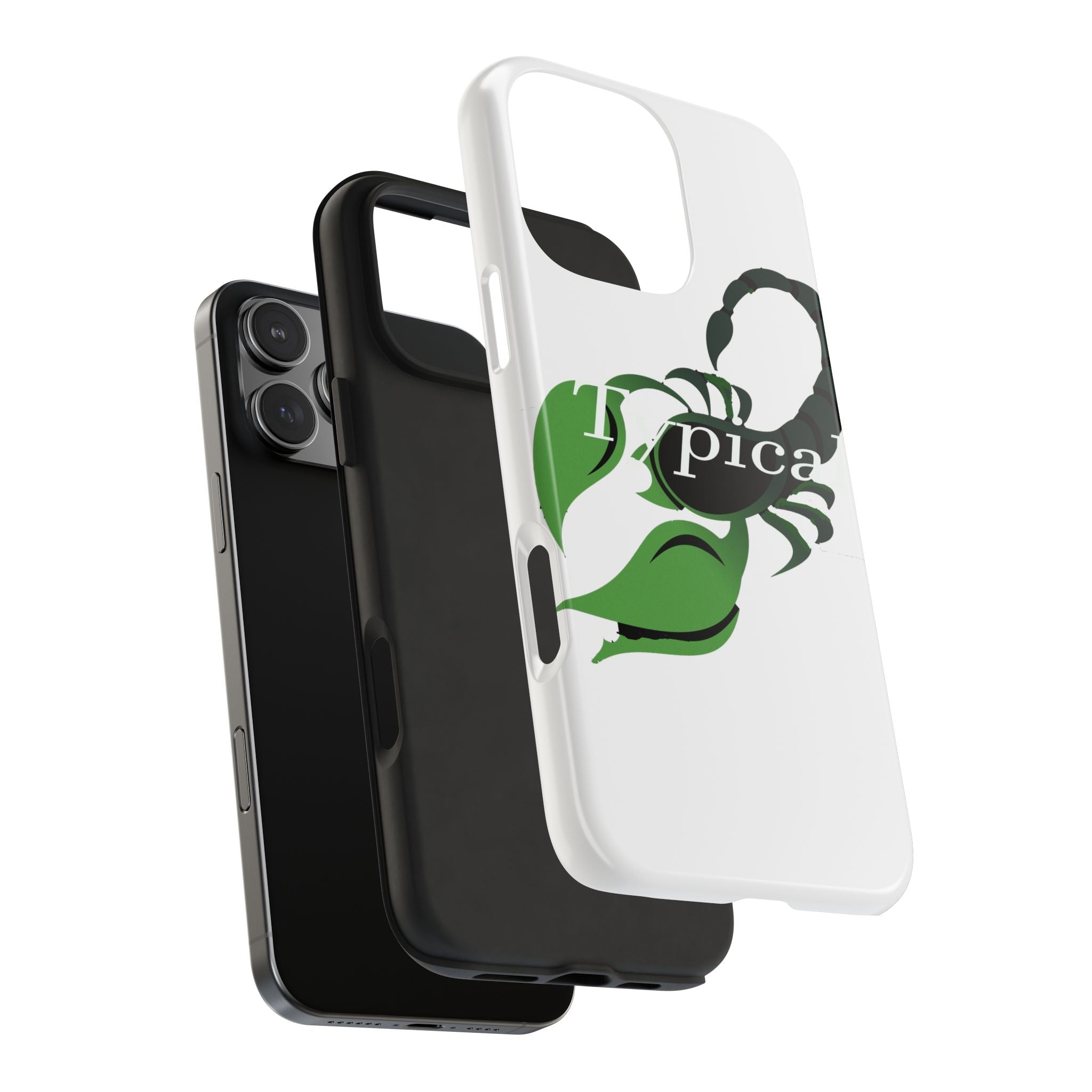Scorpio Zodiac Tough Phone Case — Green Scorpion "Typical" Design - 314 Originals