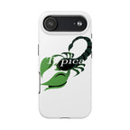 Scorpio Zodiac Tough Phone Case — Green Scorpion "Typical" Design - 314 Originals