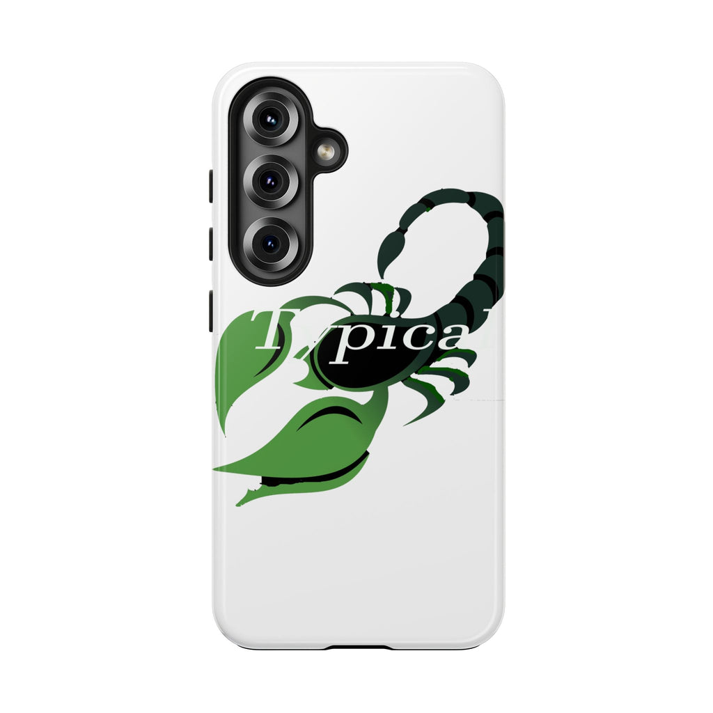 Scorpio Zodiac Tough Phone Case — Green Scorpion "Typical" Design - 314 Originals