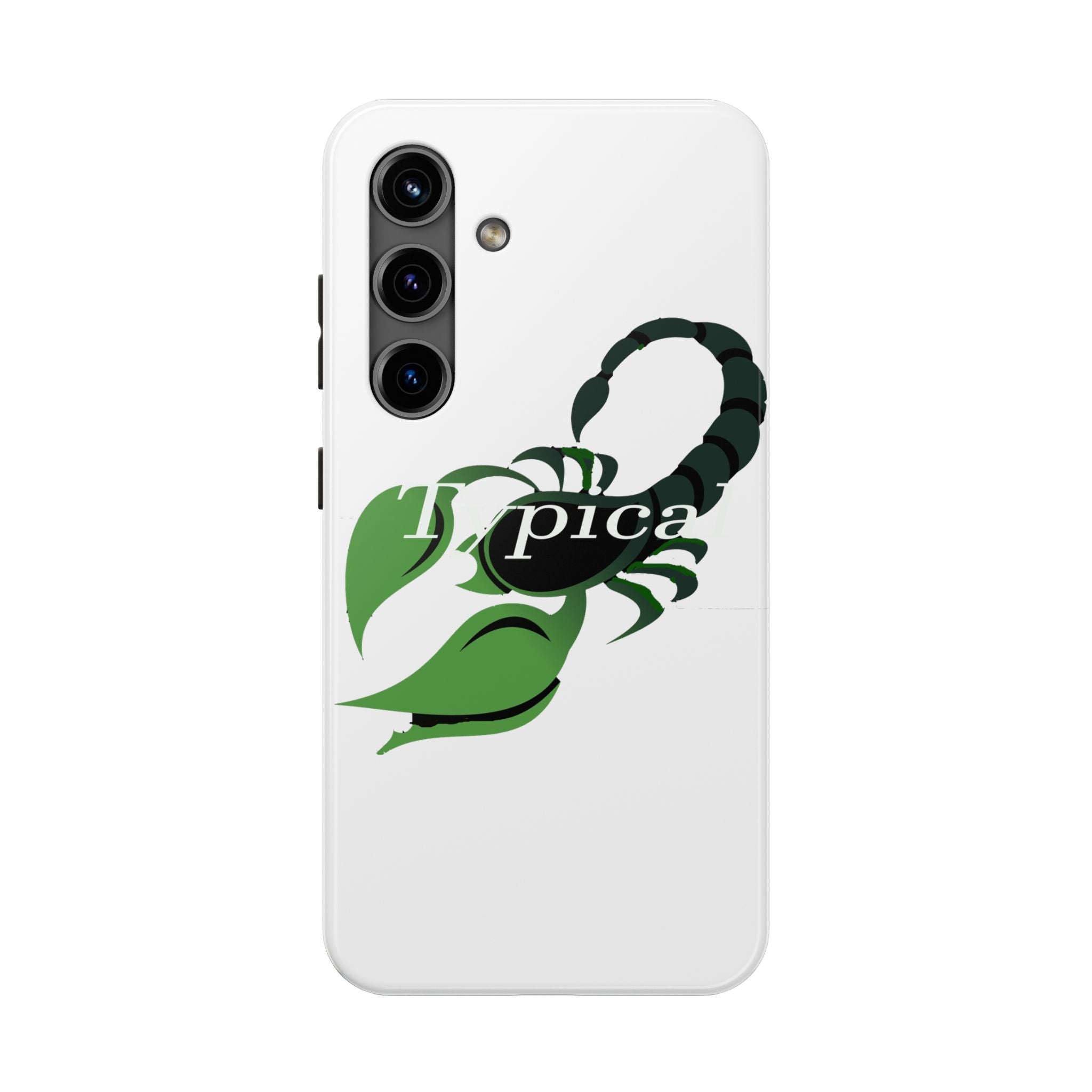 Scorpio Zodiac Tough Phone Case — Green Scorpion "Typical" Design - 314 Originals