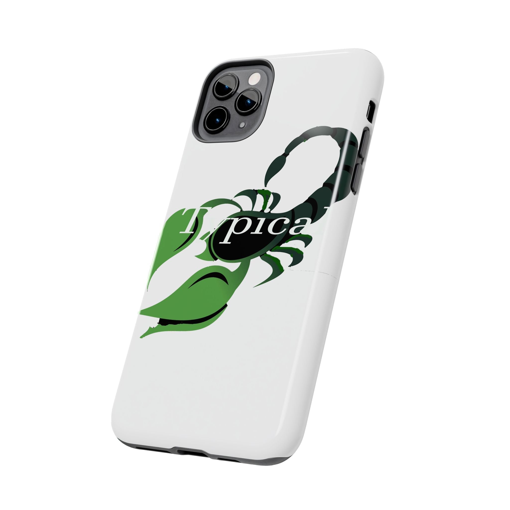 Scorpio Zodiac Tough Phone Case — Green Scorpion "Typical" Design - 314 Originals
