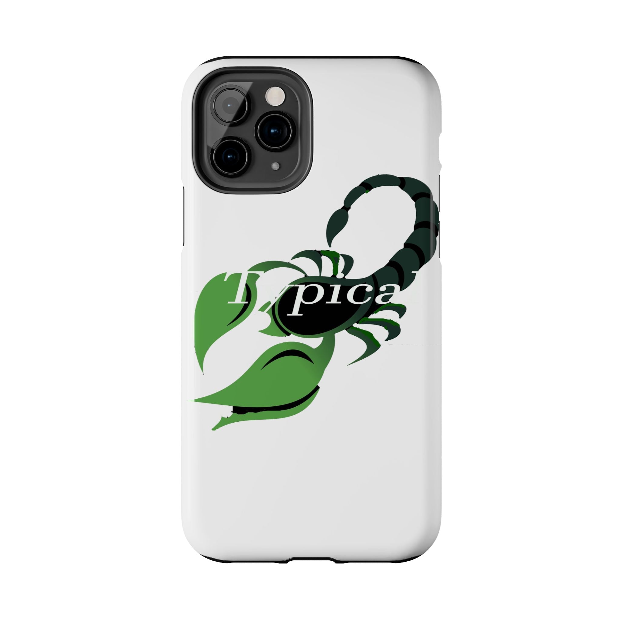 Scorpio Zodiac Tough Phone Case — Green Scorpion "Typical" Design - 314 Originals