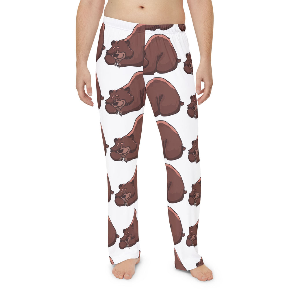 Sleeping Bear Pajama Pants — Cozy Men’s Lounge Sleepwear - 314 Originals