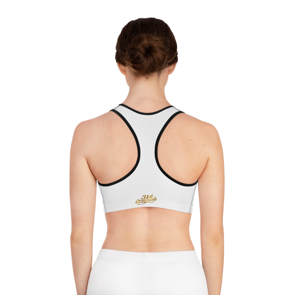 Sports Bra — "Originals" Pink Script Athletic Crop Top - 314 Originals