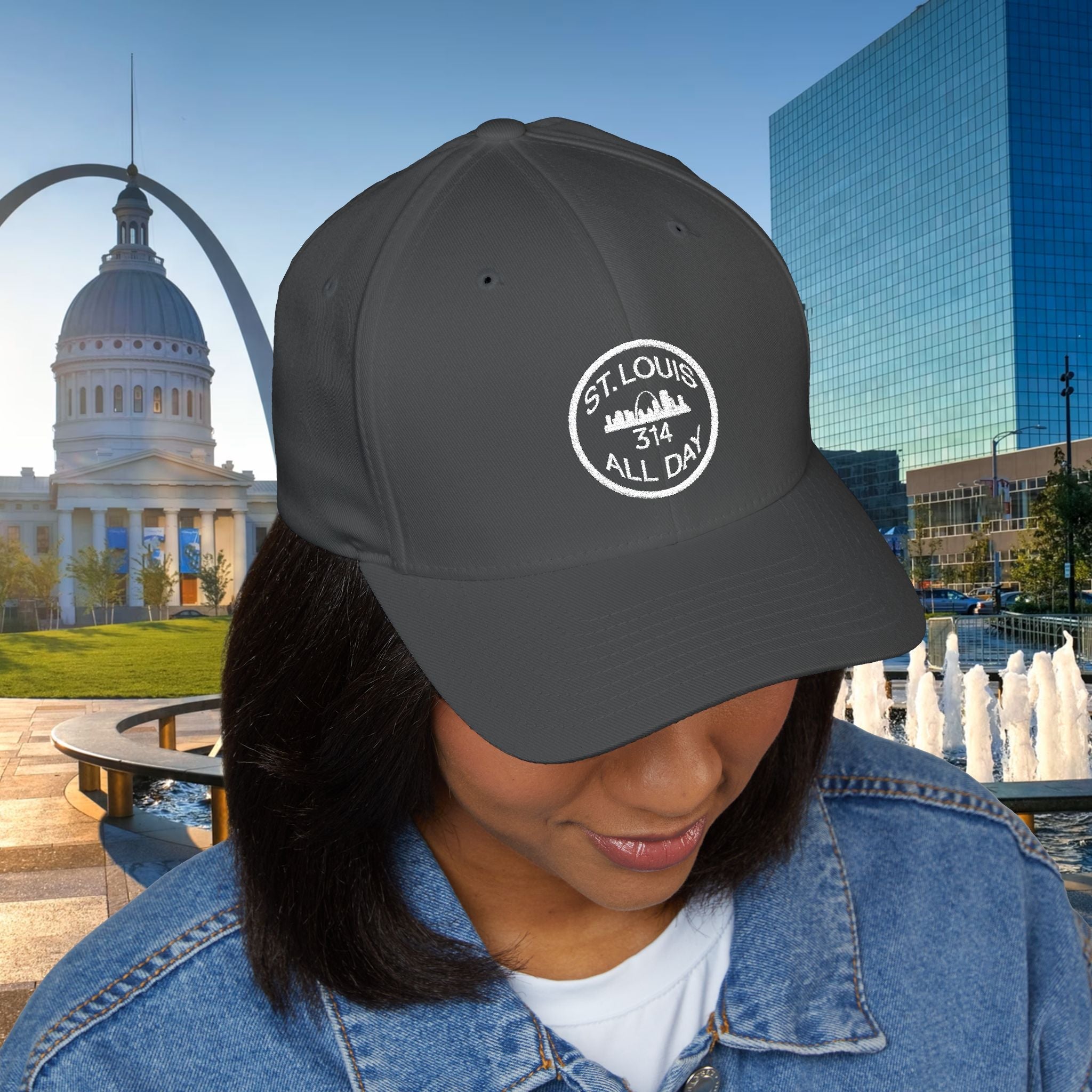 St Louis 314 All Day - Embroidered Cap - 314 Originals