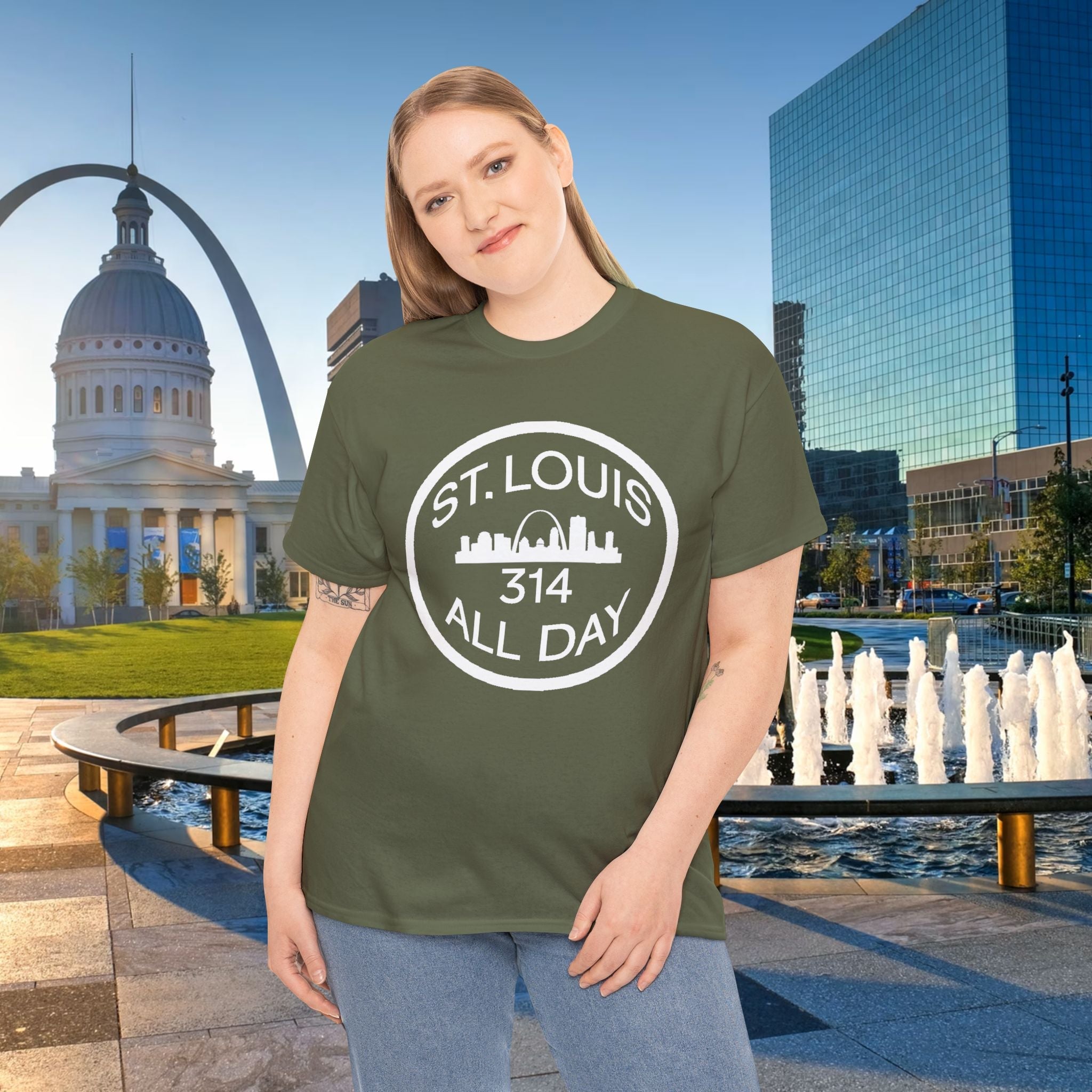 St. Louis 314 All Day T-Shirt - 314 Originals
