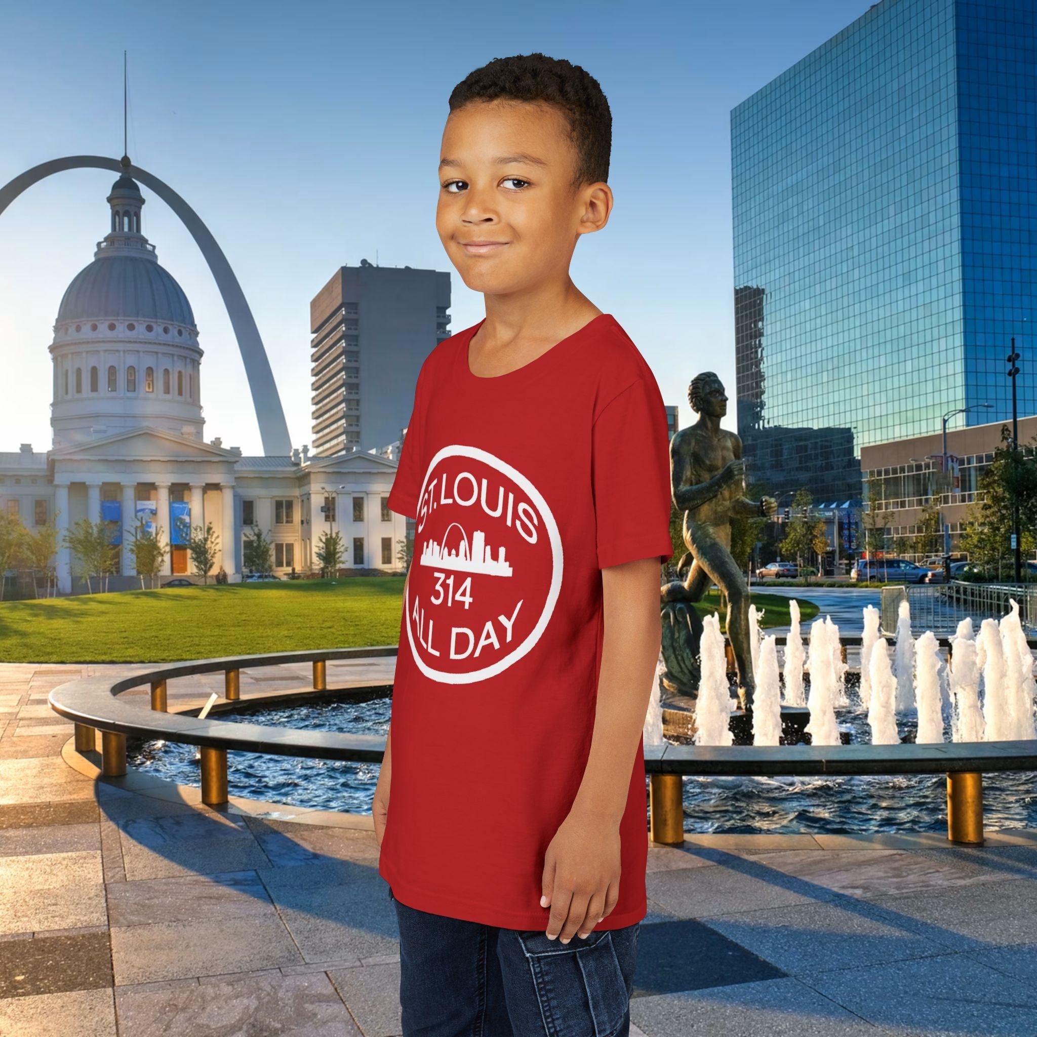 St Louis 314 All Day Youth Tee - 314 Originals