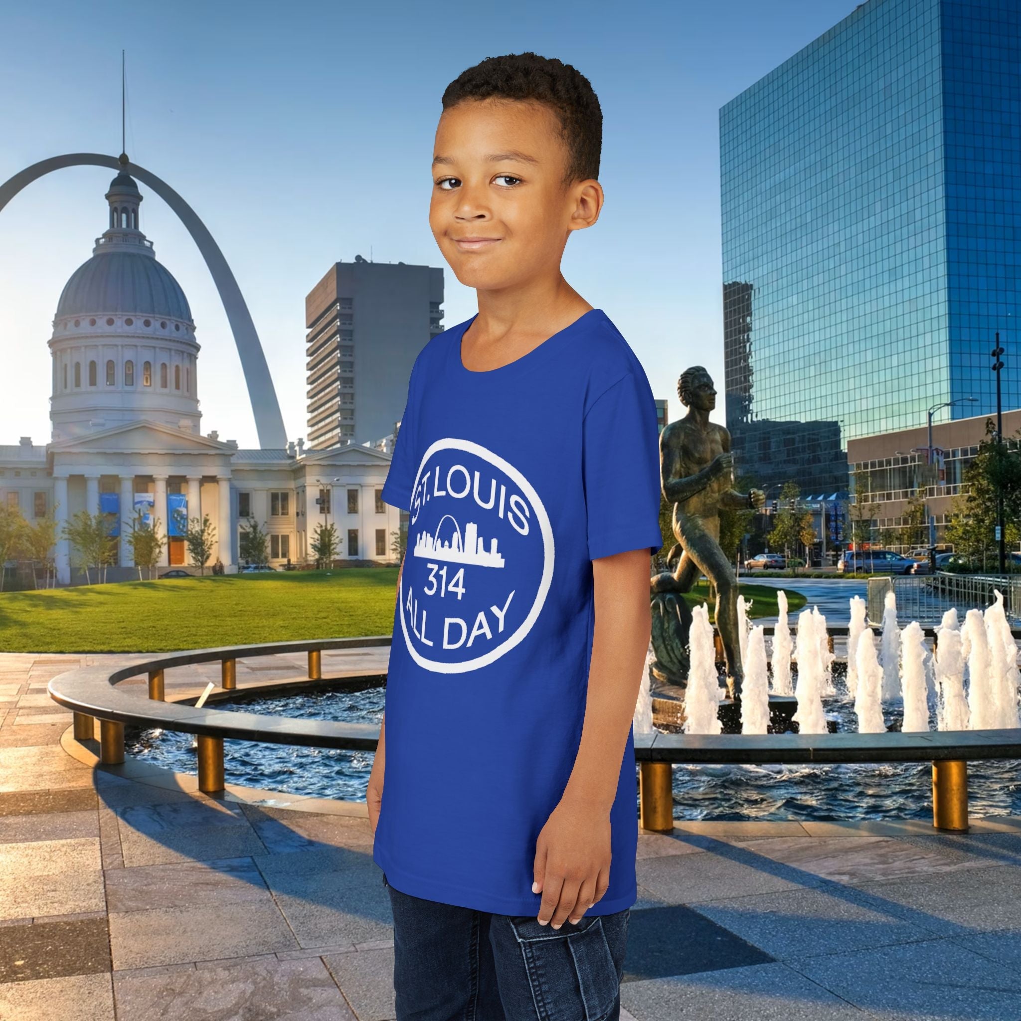 St Louis 314 All Day Youth Tee - 314 Originals
